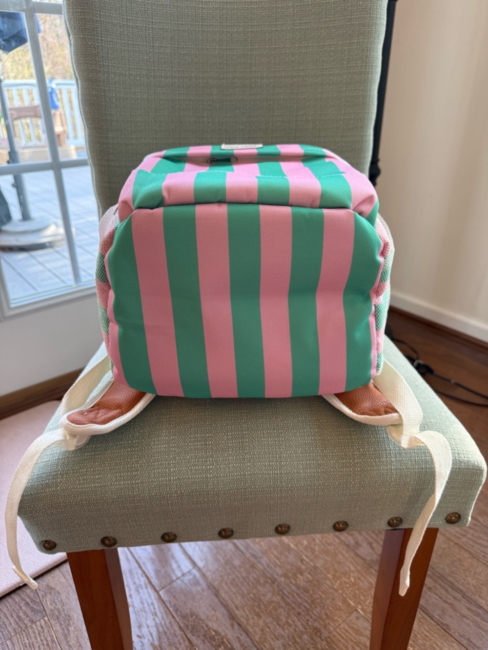 STANLEY 40oz Tumbler & ‘Cool Planet’ Cooler Backpack in Pink & Green - NWT - Picture 9 of 13